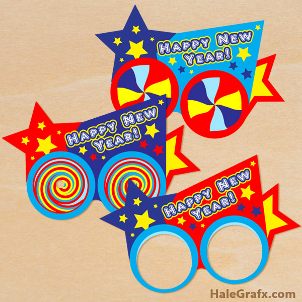FREE Printable Happy New Year Photo Props FREE Printable Happy New Year Photo Props