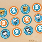 FREE Printable Octonauts Cupcake Toppers