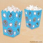 FREE Printable Paw Patrol Popcorn Box FREE Printable Paw Patrol Popcorn Box