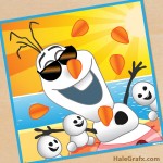 FREE Printable Frozen Pin the Carrot Nose on Olaf in Summer FREE Printable Frozen Pin the Carrot Nose on Olaf in Summer