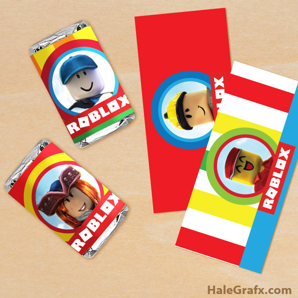 FREE Printable Roblox Mini Candy Bar Wrappers FREE Printable Roblox Mini Candy Bar Wrappers