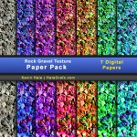 FREE Rock Gravel Texture Digital Paper Pack
