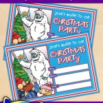 FREE Printable Rudolph Bumbles Christmas Party Invitation FREE Printable Rudolph Bumbles Christmas Party Invitation