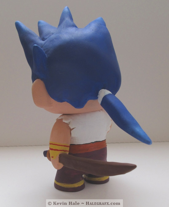 Breath of Fire 4 Ryu Custom Creatology Vinyl Figure Breath of Fire 4 Ryu Custom Creatology Vinyl Figure