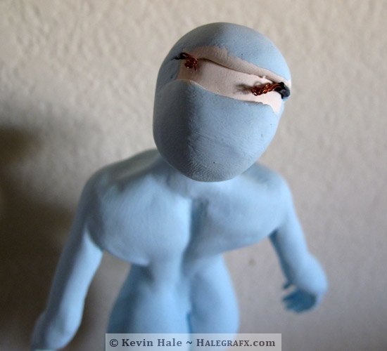 Sailor Midna Statue WIP - LED wire Detail Sailor Midna Statue WIP - LED wire Detail