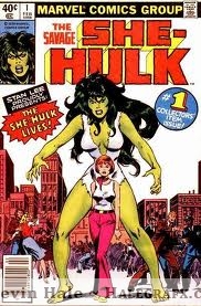 She-hulk comic cover 1 She-hulk comic cover 1