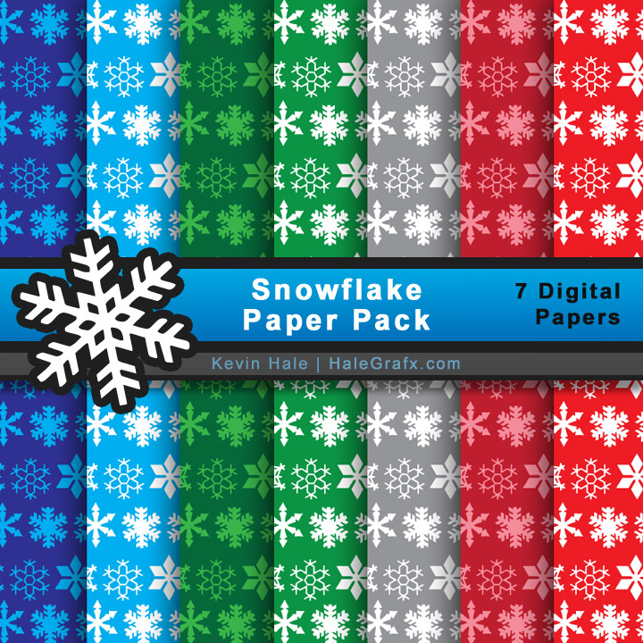FREE Christmas Snowflake Digital Paper Pack FREE Christmas Snowflake Digital Paper Pack