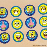 FREE Printable Spongebob Squarepants Cupcake Toppers FREE Printable Spongebob Squarepants Cupcake Toppers