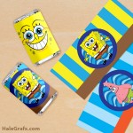 FREE Printable Spongebob Squarepants Mini Candy Bar Wrappers FREE Printable Spongebob Squarepants Mini Candy Bar Wrappers