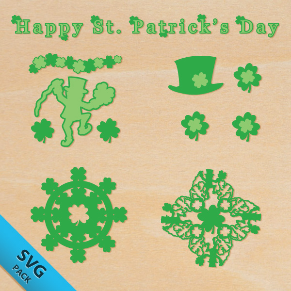 FREE St. Patrick's Day Shamrock and Leprechaun SVG Pack FREE St. Patrick's Day Shamrock and Leprechaun SVG Pack