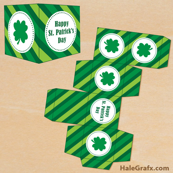 FREE Printable St. Patrick's Day Treat Box FREE Printable St. Patrick's Day Treat Box