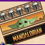 FREE Printable Star Wars Mandalorian Water Bottle Labels FREE Printable Star Wars Mandalorian Water Bottle Labels