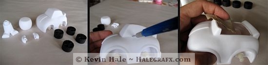 Disassembling and modifying Color Blanks Disassembling and modifying Color Blanks