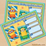FREE Printable Despicable Me Summer Minions Invitation FREE Printable Despicable Me Summer Minions Invitation