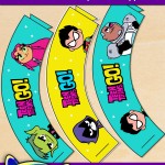 FREE Printable Teen Titans Go! Cupcake Wrappers FREE Printable Teen Titans Go! Cupcake Wrappers