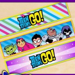 Free Printable Teen Titans Go! Water Bottle Labels Free Printable Teen Titans Go! Water Bottle Labels