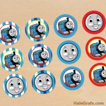 FREE Printable Thomas the Tank Engine Cupcake Toppers