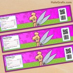 FREE Printable Disney Tinkerbell Water Bottle Labels FREE Printable Disney Tinkerbell Water Bottle Labels