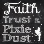 FREE Printable Peter Pan Tinkerbell Chalkboard Art FREE Printable Peter Pan Tinkerbell Chalkboard Art