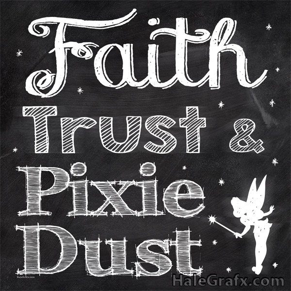 FREE Printable Peter Pan Tinkerbell Chalkboard Art FREE Printable Peter Pan Tinkerbell Chalkboard Art