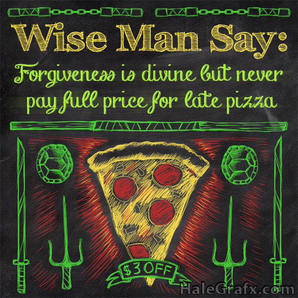 FREE Printable Ninja Turtles Chalkboard Art FREE Printable Ninja Turtles Chalkboard Art