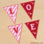 FREE Printable Valentine’s Day Alphabet Banner Pack FREE Printable Valentine’s Day Alphabet Banner Pack