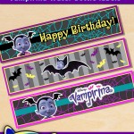 Free Printable Disney Vampirina Water Bottle Labels Free Printable Disney Vampirina Water Bottle Labels