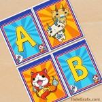 FREE Printable Yo-kai Watch Alphabet Banner Pack FREE Printable Yo-kai Watch Alphabet Banner Pack