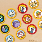 FREE Printable Yo-kai Watch Cupcake Toppers FREE Printable Yo-kai Watch Cupcake Toppers