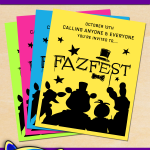 FREE Printable Five Nights at Freddy’s 2 Movie FazFest Poster