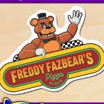 FREE Printable Freddy Fazbear’s Pizza Place Sticker