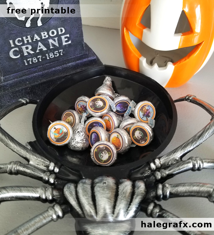 FREE Printable Fortnite Halloween Candy Stickers FREE Printable Fortnite Halloween Candy Stickers