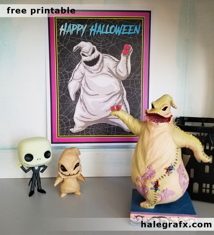 FREE Printable Halloween Oogie Boogie Posters FREE Printable Halloween Oogie Boogie Posters