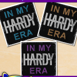 FREE Printable In My HARDY Era Stickers
