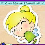 FREE Printable Kawaii Tinker Bell Sticker