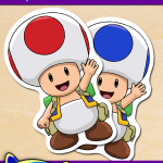 FREE Printable Super Mario Bros. Toad Stickers