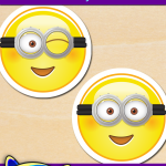 FREE Printable Minion Emoji Stickers