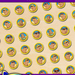 FREE Printable Summer Capybara Hershey’s Kisses Stickers