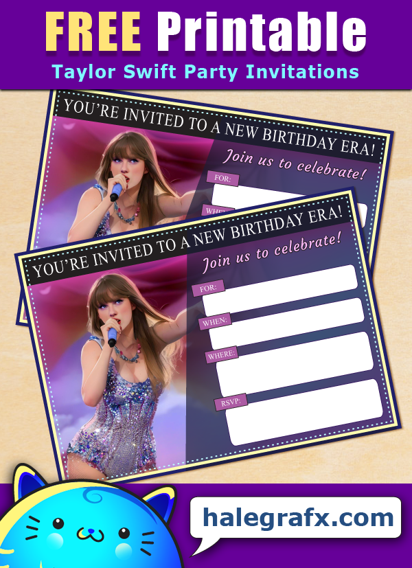 Free Printable Taylor Swift Party Invitations Free Printable Taylor Swift Party Invitations