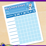 Free Printable Olaf Frozen Chore Chart Free Printable Olaf Frozen Chore Chart